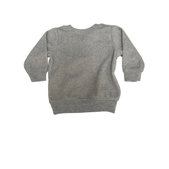 Carter’s 3 Month Fleece Santa Long Sleeve - Picture 2 of 3